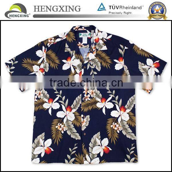 2015 Floral Hawaiian custom t-shirt for men