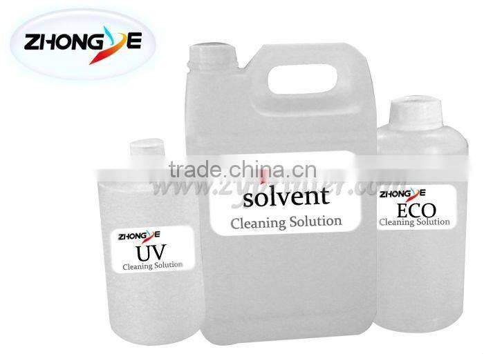 Print head cleaning solution