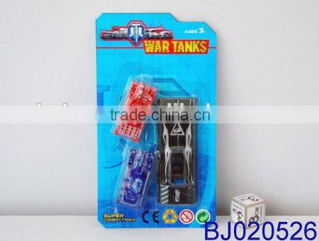 Cheap small plastic toy free wheel glider pop up army tank toy