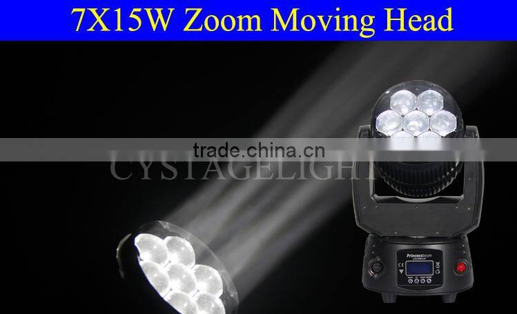 CYSTAGELIGHT 7x15 led moving head/moving head led used