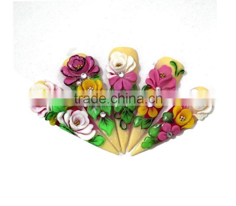 honeygirl new 3d nail art ,3d nail sticker , 3d nail art decoration