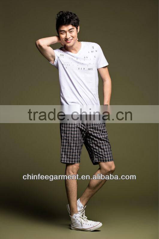 Mens Bermuda Cotton Shorts Pants