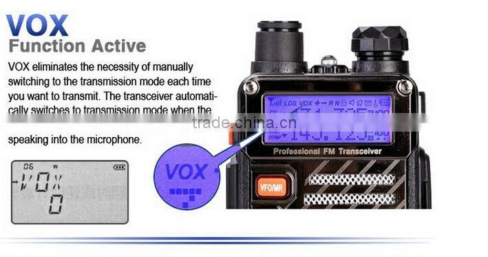 Cheap VHF & UHF Dual Band Baofeng Walkie Talkie ham radio UV-5RE amateur radio