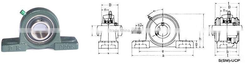high quality pillow block bearing boat motors bearing