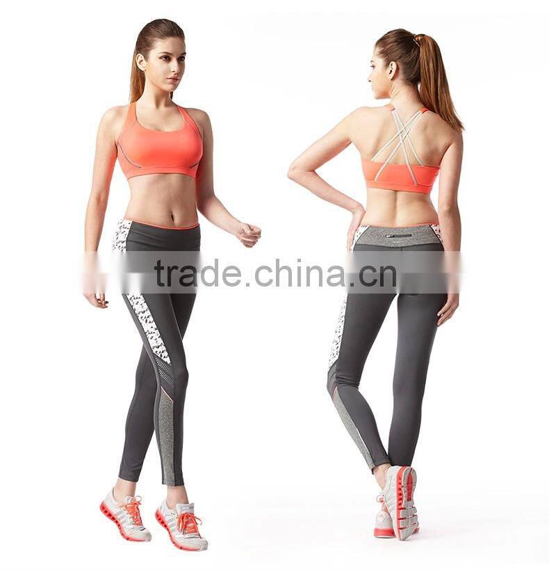 2016 Wholesale OEM women fashional gym bra /ladies sexy sportr Bra
