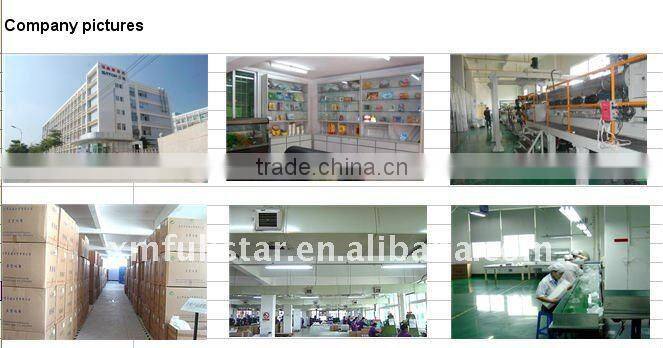 White plastic PP food container