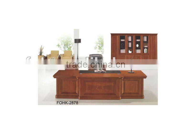 Wood Venner Executive Office Desk,Office Furniture(FOHK-2038)