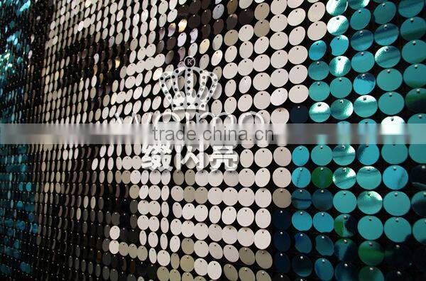 2014 New Shiny Sequin china plate