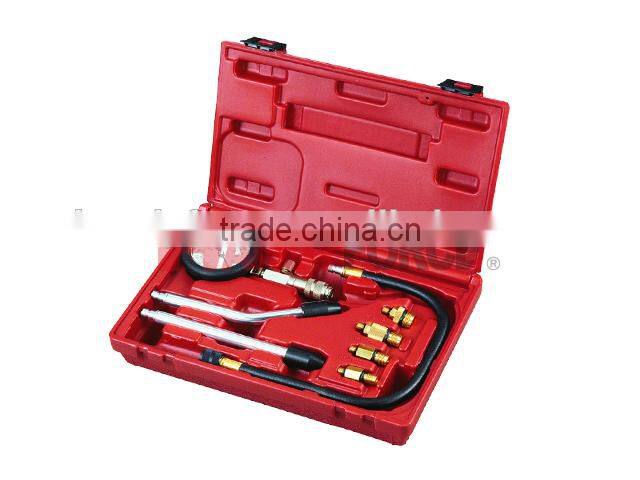 8Pc Gasoline Compression Tester, Diagnostic Service Tools of Auto Repair Tools