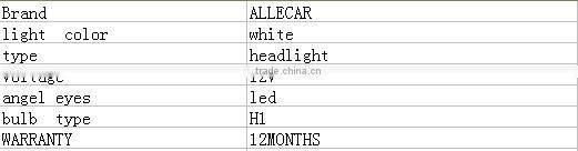 Popular projector lens, LED angle eye, H1 HID XENON LAMP