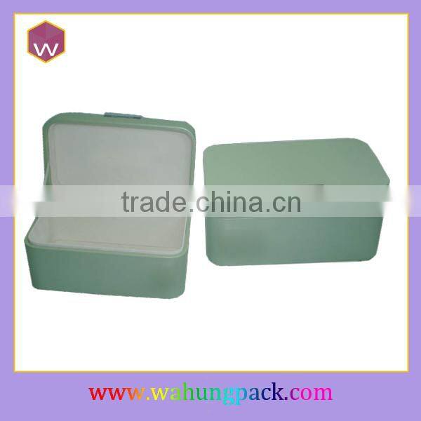 Industrial Use Plastic Wrapping Perfume Storage Box Black Color Locked Perfume Box Wholesale