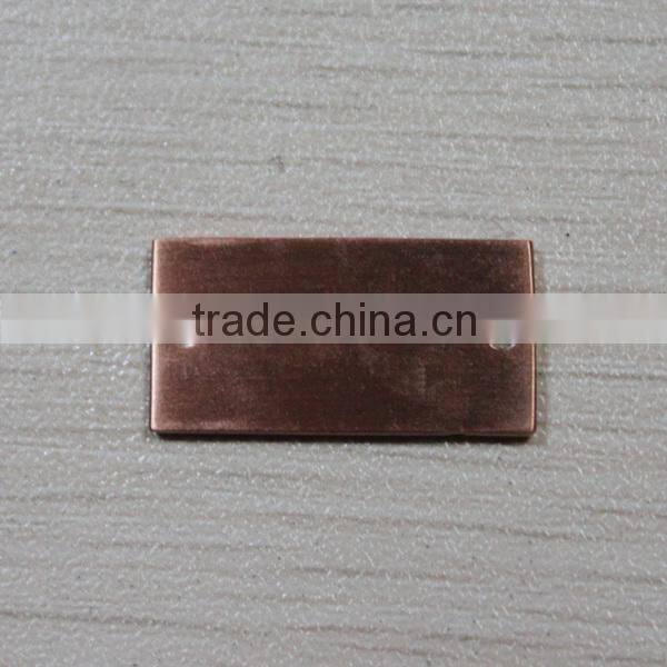 Wholesale Metal caboodles nameplate for custom