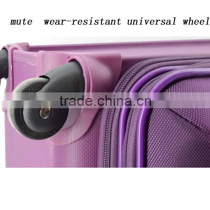 leisure nylon design trolley luggage quality for interational market