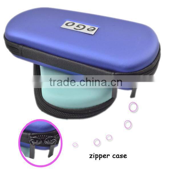 Round ego carrying case with zipper