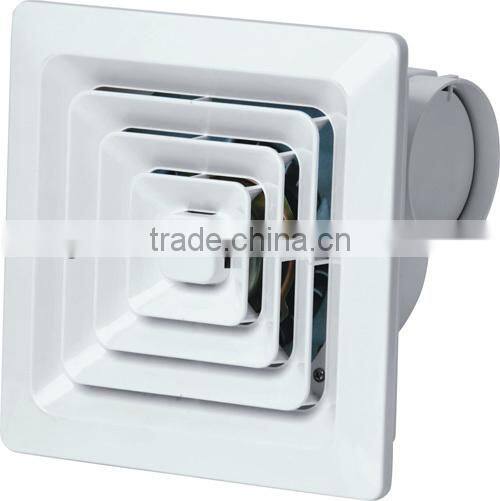 Square Plastic Ceiling Tubular Ventilation Fan BPT10-12B