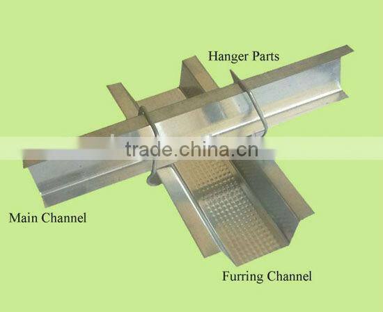 furring channel clip for Suspended False Ceiling Metal accessories