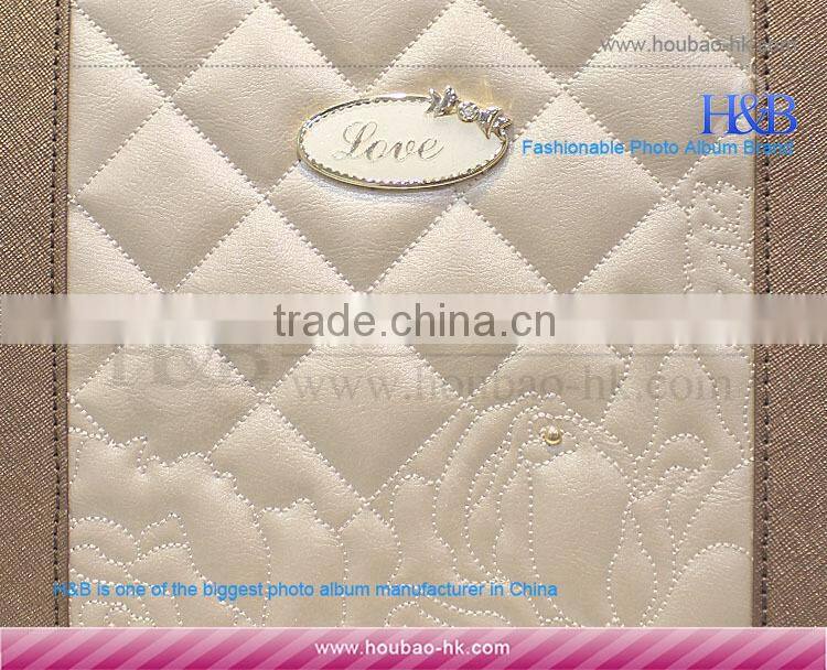 Newest leather wedding digital photo gift album photo frame