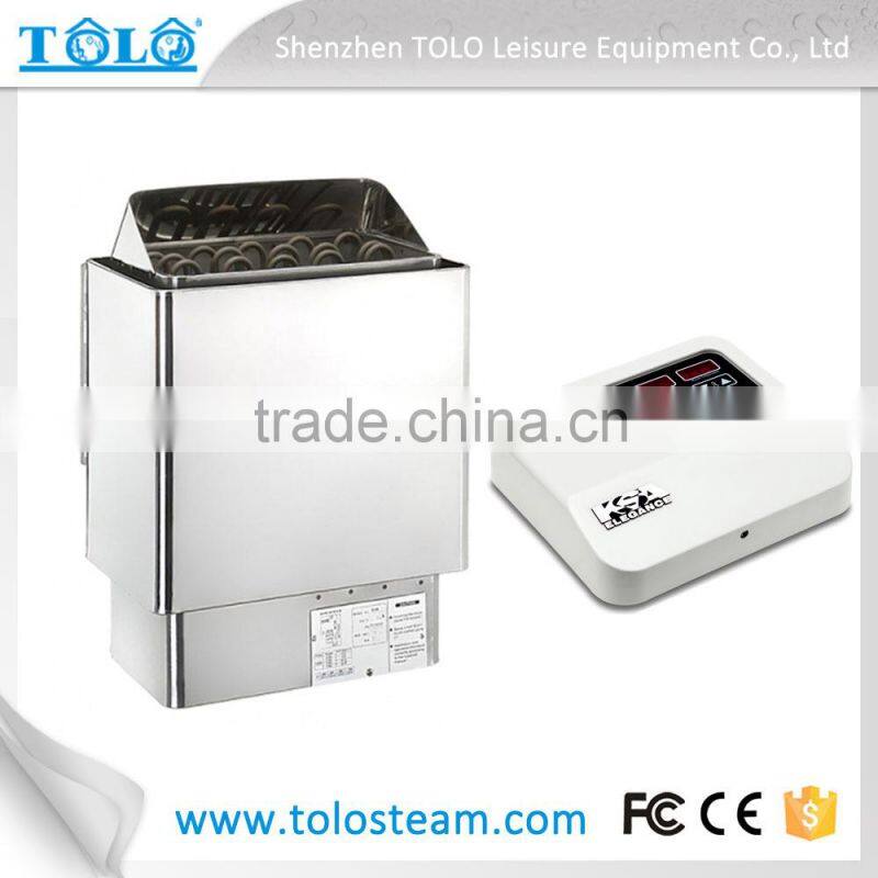Single phase small bath room domestic steam generator
