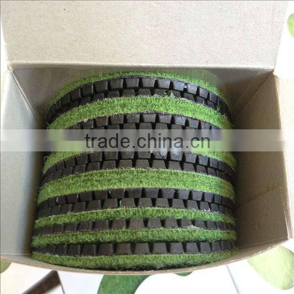 4 inch 100 mm flexible diamond polishing pads for marble granite floor