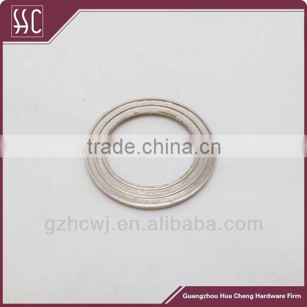 fashion metal o-ring decorations for bags, bag metal fittings, bag accessories