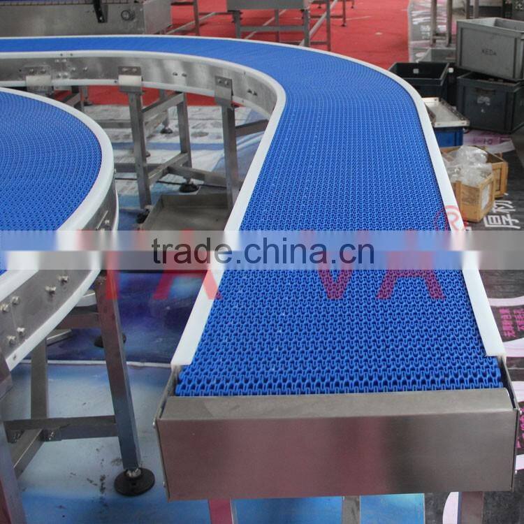 Food grade modular belt conveyor for food production line