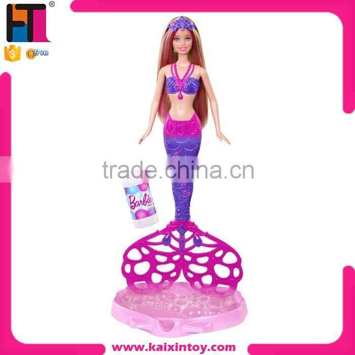 hot sale new blowing bubble seamaid dolls