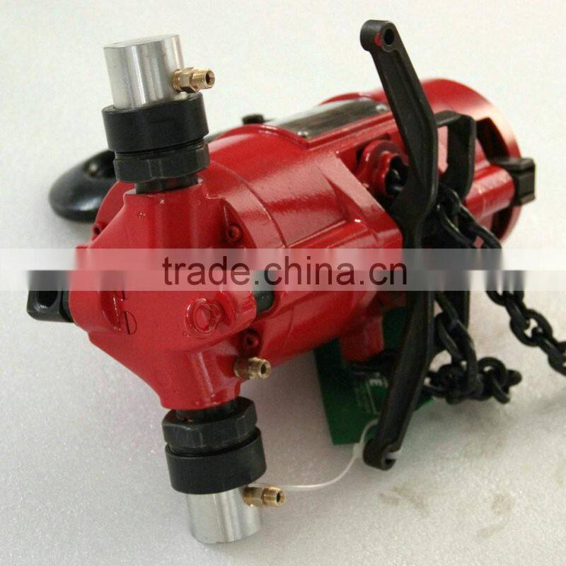 PNEUMATIC AIR CHAIN HOIST, LINK CHAIN ,1/4T,1/2T,1T CAPACITY