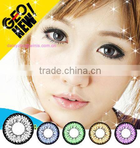 GEO super nudy violet popular wholesale eye cosmetic cheap colored contact lenses