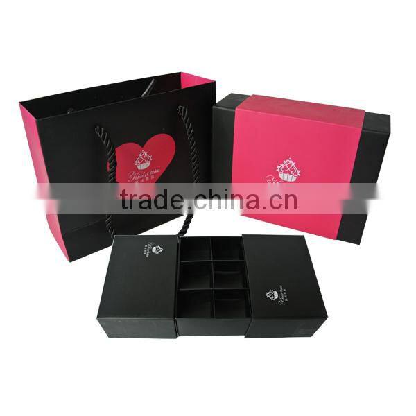 xiamen manufacturer white card food box packaging