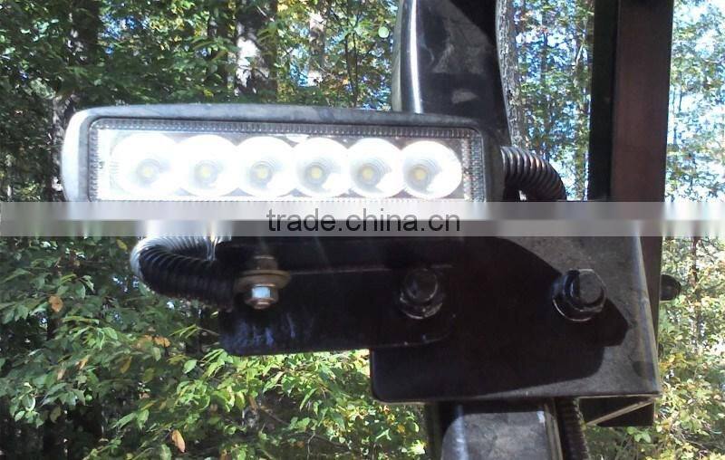 high brightness 6000K 12v 18w led work light