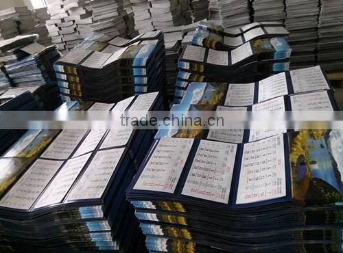 wall scroll 3 months calendar printing for 2017