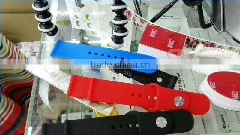 Custom Sport Silicon watch band strap for Apple