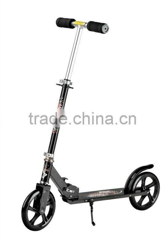 MB-200B 2015 PUSH scooter 205mm PU wheel scooter adults, adult aluminum 2 wheel scooters (EN EN71/ASTM /CE certificate)