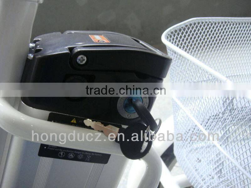 250W 36V lithium battery three wheel electric bike for sale in china