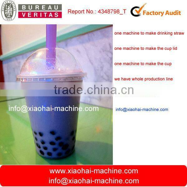 plastic tea cup making machine