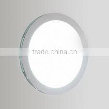 Wholesale Custom Tempered Ultra Clear Round Light Cover Glass
