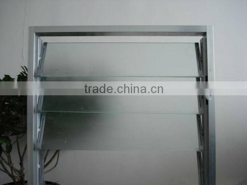 frosted glass louvre with CCC&ISO certificate