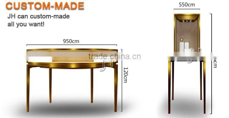 Professional custom design shopping mall jewelry kiosk ideas