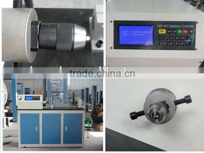 Digital Display Steel Bar Torsion Testing Machine