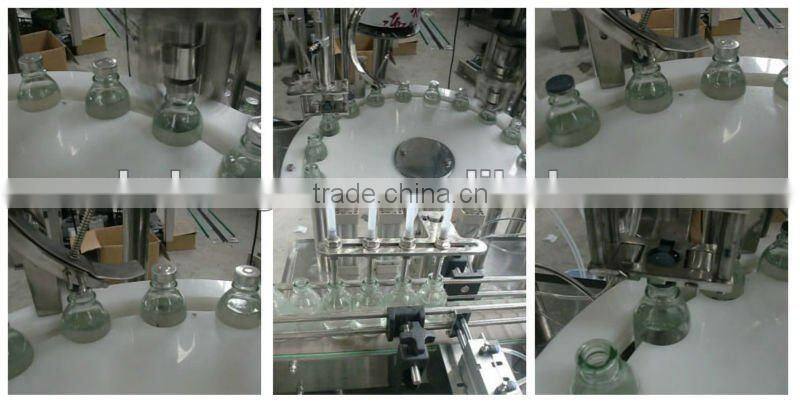 Automatic Injection and Vaccine Compact Filling Line For Round Bottles