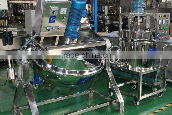SUS304 Steam Jacketed Mixing Kettle