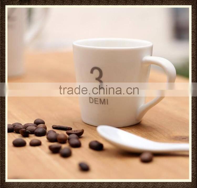 Accept small order quality custom logo ceramic coffee mug