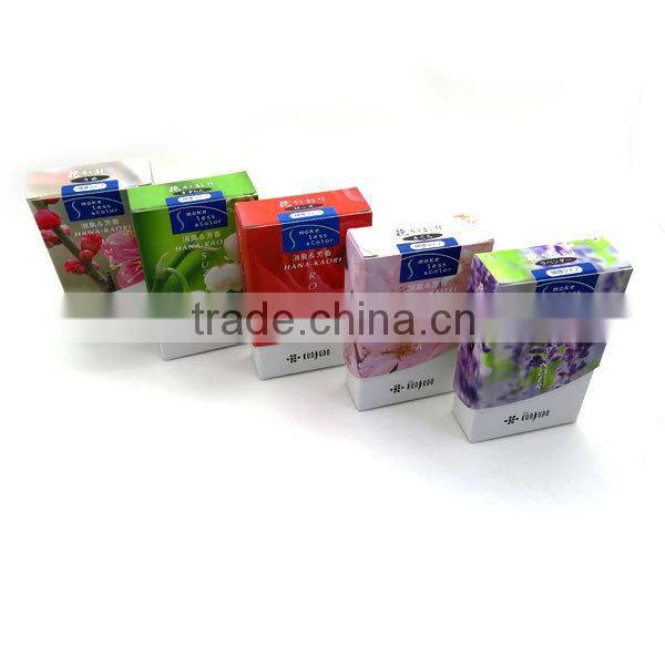 Hana Kaori series, Japanese mini incense sticks, 5 fragrances set