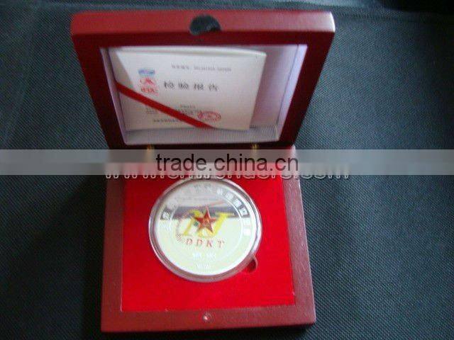 High quality customized silver coin