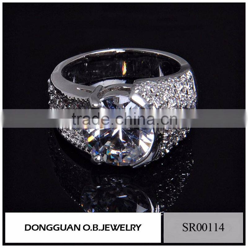 316l Stainless Steel Ring Butterfly Ring In Silver Jewelr With Colorful Cz