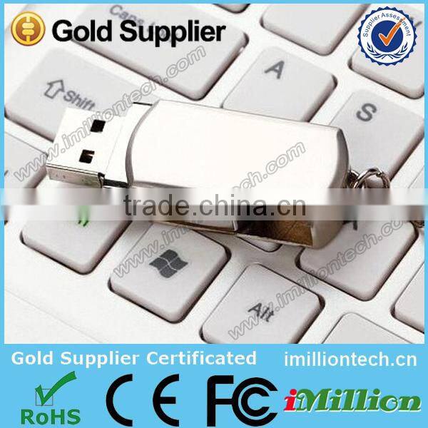 Swivel usb flash drive,metal memory flash usb 8gb 16gb