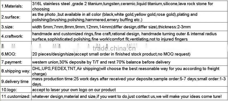 Beauty stainless steel ring with square purple gemstone and gold cord inlay