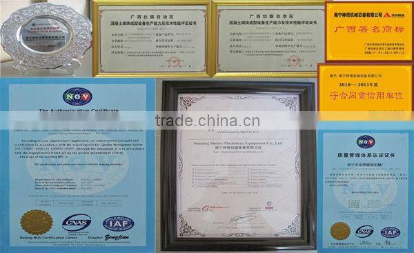 QTJ4-40 excellent performance hydraform making machine concrete block used
