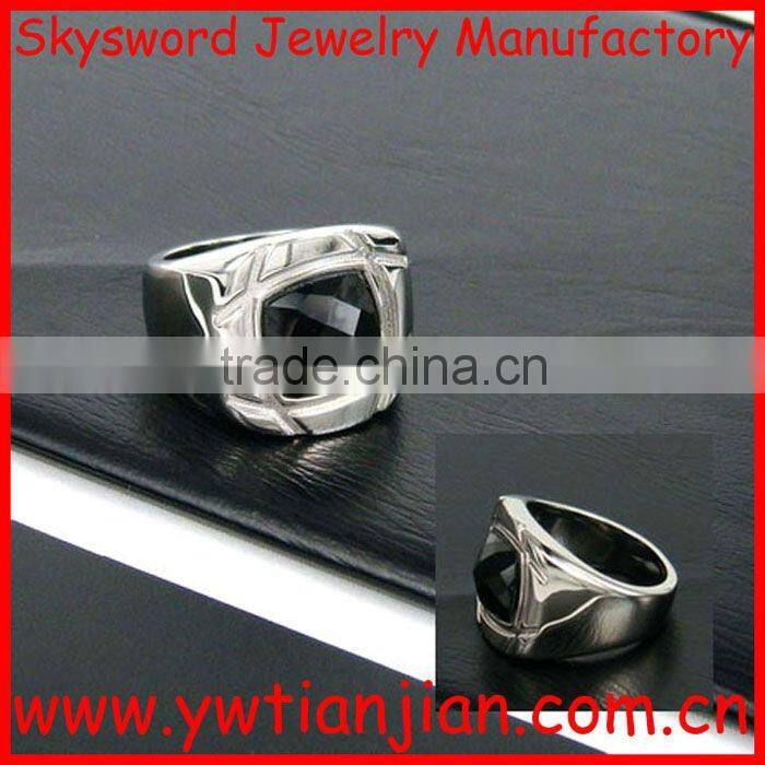 2011 fashion new design stainless steel jewelry ring(SSJ-013)