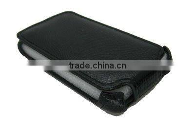 Hot pressing PU Flip Leather Case for BlackBerry 9700